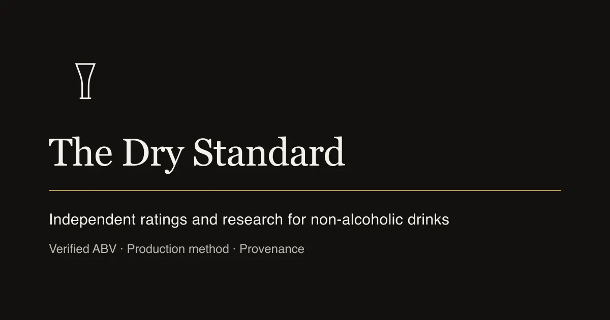 The Dry Standard — independent reviews and structured non-alcoholic drinks database