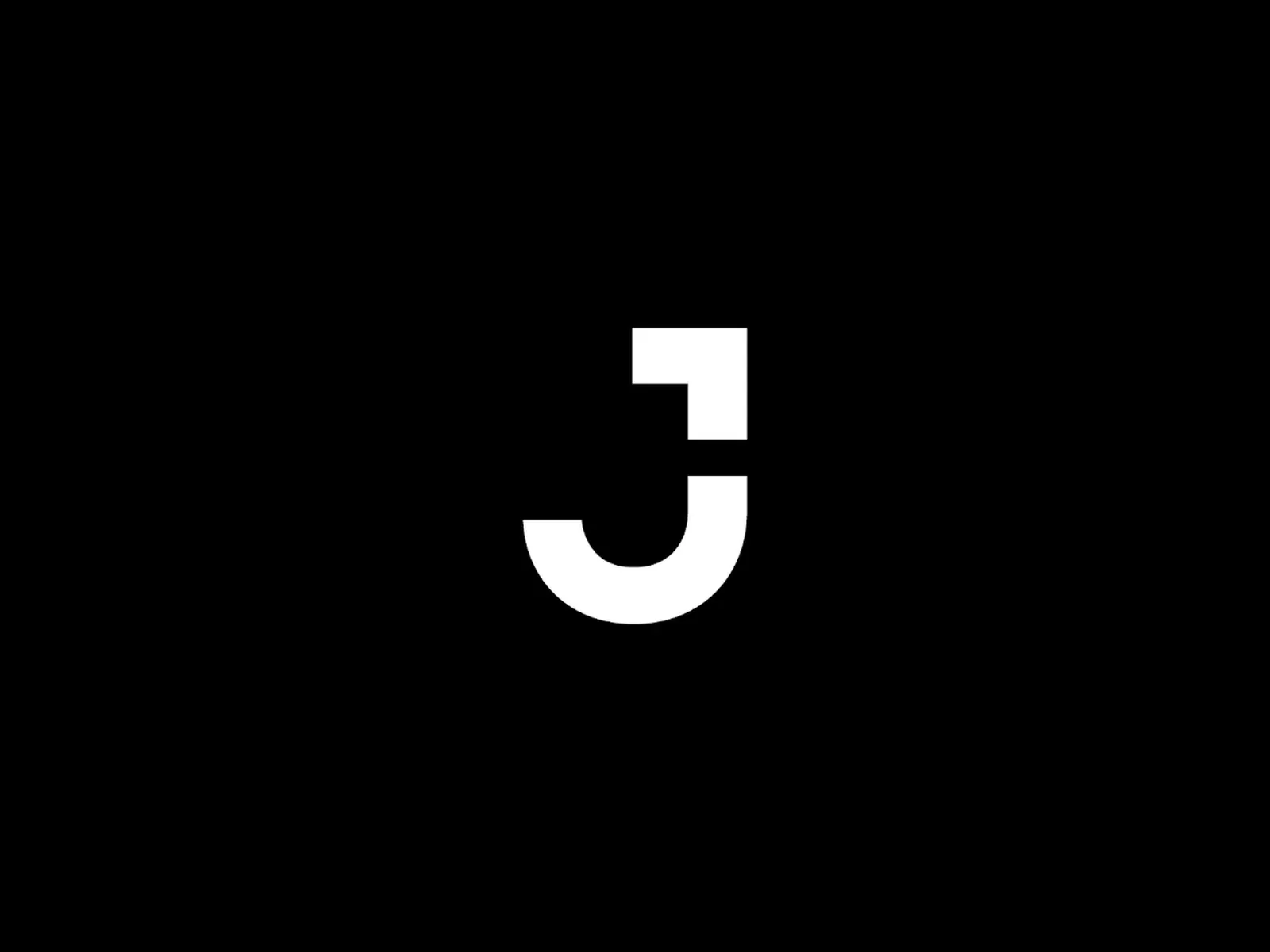 Jacobs J logomark — brand panel for unpublished aerospace mission software.